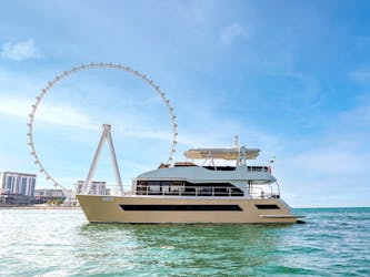 Dubai luxury yacht experience with extended Burj tour
